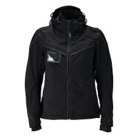 Mascot Outer Shell Jacket 22011-657 Customized Ladies Fit, Ultimate Stretch, Lightweight, Breathable, Windproof And  Water-Repellent  Black L