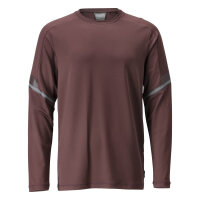 Mascot T-Shirt, Long-Sleeved 22281-461 Customized Premium, Modern Fit  Bordeaux M