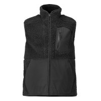 Mascot Pile Gilet With Zipper 22465-682 Customized Modern Fit  Black M
