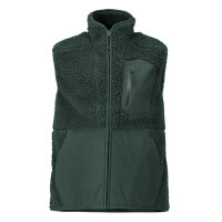 Mascot Pile Gilet With Zipper 22465-682 Customized Modern Fit  Forest Green Xl