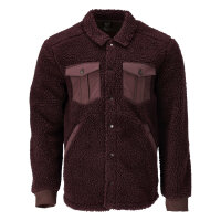 Mascot Pile Shirt 23004-682 Customized Bordeaux M