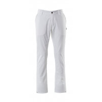 Mascot Trousers 20539-230 Food & Care Prowash,White,L32W38.5