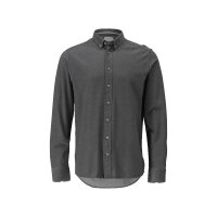 Mascot Shirt 20304-741 Frontline Premium, Slim Fit  Dark Anthracite/Light Grey-Flecked M (15.5)
