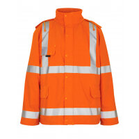 Mascot Rain Jacket 50101-814 Safe Aqua Wind- And Waterproof  Hi-Vis Orange 4Xl
