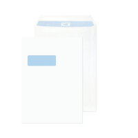 5 Star Office C4 Envelope Window Peel And Seal 90gsm White (Pack of 10) FS600450