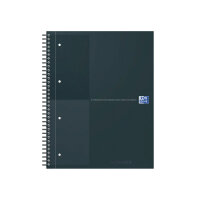 Oxford Hardback Wirebound Notebook 160 Pages Special Edition A4+ Black 400194457-S
