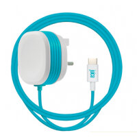 Juice JUI-MAINS-TYPEC-2.4A-ECO Smartphone, Tablet Blue, White AC Indoor