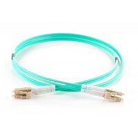 GroupGear 36-0010LCLC/A InfiniBand/fibre optic cable 1 m LC Aqua colour