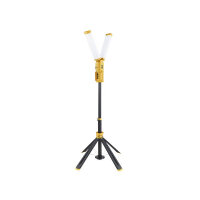 Area Tower Light with Outlet Socket 8600 Lumens