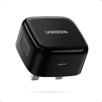 Ugreen PD 20W FAST CHARGER BLACK UK Mobile phone AC Indoor