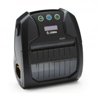 Zebra ZQ220 Mobile Label Printer – Direct Thermal, 203 DPI, 60 mm/s, USB/Bluetooth, 2.83" Print Width, Compact Design – Model ZQ22-B16B1KE-00