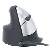 R-Go Tools Ergonomic mouse R-Go HE Break with break software, large (hand size ≥ 185 mm), left-handed, Wired, black