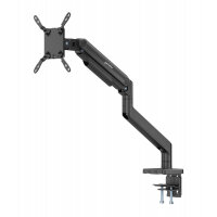 Manhattan Desk Mount for TV & Monitors (Full Motion Spring),For screens 13" to 42",C-Clamp or Grommet Assembly,VESA compatability:all between 75x75mm and 200x200mm -check the dimensions of the four mounting holes on back of screen to ensure it fits,Max 20
