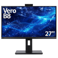 Acer B8 Vero B278UE 27" Quad HD 16:9 ZeroFrame IPS 100Hz 4ms Webcam USB-Hub Computer Monitor