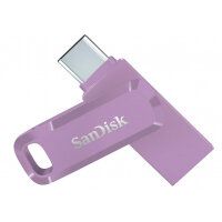 SanDisk Ultra Dual Drive Go USB 64GB USB flash drive USB Type-A / USB Type-C 3.2 Gen 1 (3.1 Gen 1) Lavender