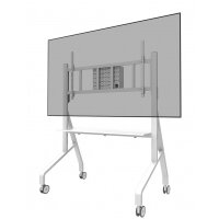 Neomounts FL50-575WH1 TV trolley 65-110" - fast installation - TÜV