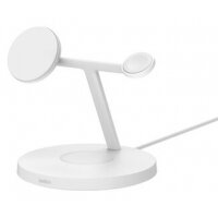 Belkin WIZ032MYWH mobile device charger Universal White Wireless charging Indoor
