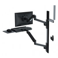 Ergotron LX Series 45-696-292 monitor mount / stand 86.4 cm (34") Wall Black
