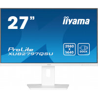 iiyama ProLite XUB2797QSU-W2 computer monitor 68.6 cm (27") 2560 x 1440 pixels Quad HD LED White