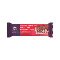 The Foods of Athenry GF Dark Belgian Chocolate Biscuit Bar Caramel Rocky Road (Pack of 20) 590889