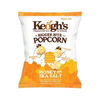 Keogh's Bigger Bite Honey and Sea Salt Popcorn Bag (Pack of 24) 756428