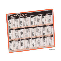 Year to View Calendar 2026 KFYC126