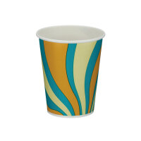 Go-Pak Single Wall Cold Cup 9oz PE 20x50 Cups (Pack of 1000) D01102EU