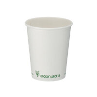 Go-Pak Single Wall Coffee Cup 4oz PLA Lined 20x50 Cups White (Pack of 1000) B01020EU