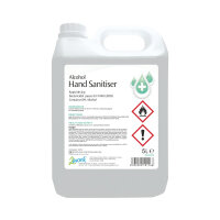 2Work Alcohol Hand Sanitiser 5 Litre (Pack of 2) 2W10116