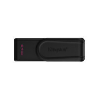 Kingston Technology DataTraveler 64GB Portable USB 3.2 Gen 1 Exodia S (Black/Black)