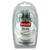 Maxell Stereo Ear Buds Eb-98  - White
