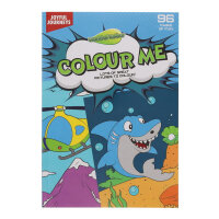 World Of Colour A4 96Pg Perforated Colouring Book - Joyful Journeys