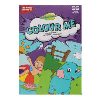 World Of Colour A4 96Pg Perforated Colouring Book - The World Around Us