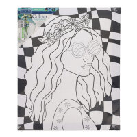 Icon 250X300Mm Colour My Canvas - Model Woman