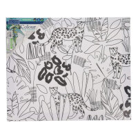 Icon 250X300Mm Colour My Canvas -  Jungle Print