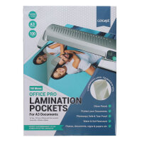 Concept Pkt.100 A3 150 Micron Office Pro Laminating Pouches