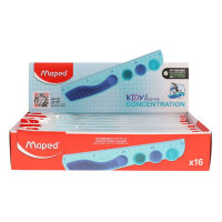 Maped 20Cm Kidy Learn Concentration Ruler - Cdu