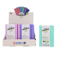 Premto Pastel A6 192Pg Journal & Sketch Book Cdu - 5 Asst
