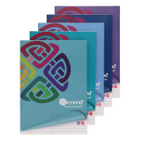 Ormond A4 120Pg Manuscript Book - 5 Asst.