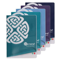 Ormond A4 160Pg Durable Cover Manuscript Book 5 Asst.