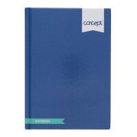 Concept Blue A5 160Pg Hardback Notebook