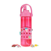 Smash 750Ml Bottle With 10 Charms -  Pink