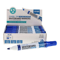 Concept Whiteboard Chisel Tip Marker - Blue