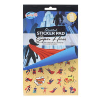 Crafty Bitz 200+ Assorted Sticker Pad - Super Heros