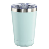 Hama To Go Round Mug 0.27 L Blue, Stainless steel, Transparent 1 pc(s)