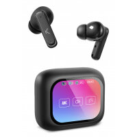 Ksix Vision Headset True Wireless Stereo (TWS) In-ear Calls/Music/Sport/Everyday Black