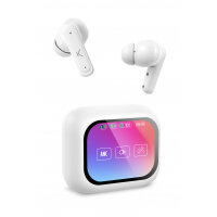 Ksix Vision Headset True Wireless Stereo (TWS) In-ear Calls/Music/Sport/Everyday White