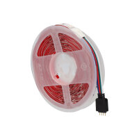 Ksix LED strip pack 2 x 5 m, RGB, 16 colors lighting, Remote control, IP20