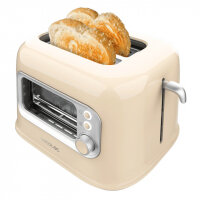 Cecotec RetroVision Beige 5 2 slice(s) 700 W Beige, Stainless steel