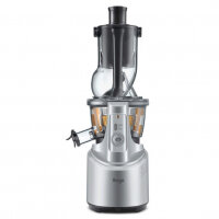 Sage SJS700SIL Slow juicer 2400 W Silver, Transparent